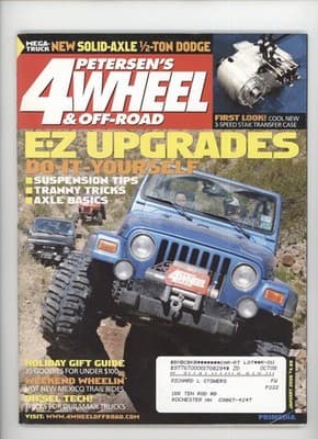 4-Wheel & Off-Road January 2006 Dodge Duramax Jeep Magazine - Image 1