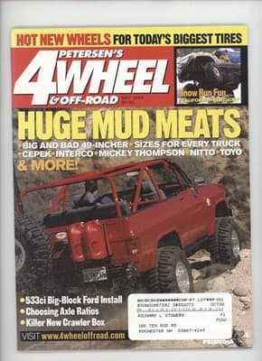 Petersen's 4Wheel & Off-Road May 2004 Giant Tires Magazine - Image 1