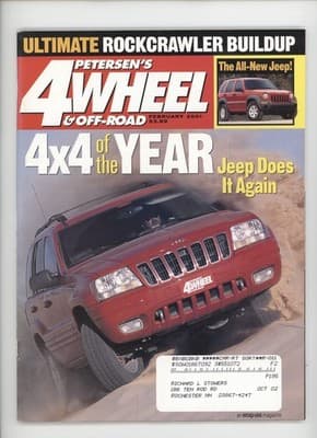 Petersen's 4-Wheel & Off-Road February 2001 Ultimate Rockcrawler Jeep - Image 1
