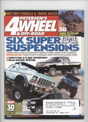 Petersen's 4-Wheel & Off-Road June 2007 30 Year Anniversary Magazine - Image 1