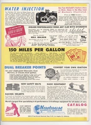 Road and Track June 1951 Mercer Racecar Vintage Car Magazine - Thumbnail 2