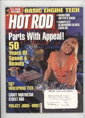Hot Rod April 1998 Parts With Appeal! Car Magazine - Image 1