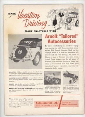 Road & Track August 1953 Rolls-Royce Jaguar C Mille Miglia Magazine - Thumbnail 2