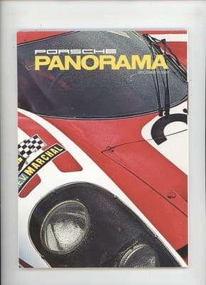 Porsche Panorama December 2007 Motorsports Magazine - Image 1