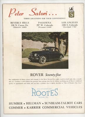 Road & Track August 1952 Race Cars Drivers Motor Enthusiasts Magazine - Thumbnail 2