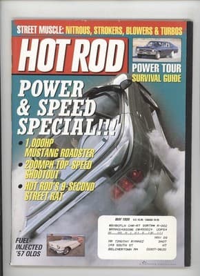 Hot Rod May 1999 Power & Speed Special Car Magazine - Image 1