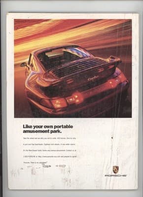 Road & Track October 1996 Porsche Boxster & Ferrari 550 Maranello Magazine - Thumbnail 2