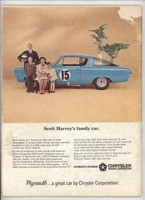 Road & Track August 1966 BRM F1 H-16 Grand Prix Magazine - Thumbnail 2