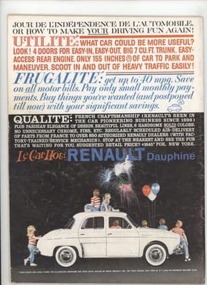 Road & Track August 1959 Maserati 2-Liter Sports Car Magazine - Thumbnail 2