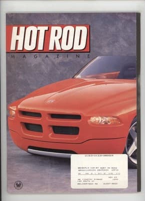 Hot Rod Magazine November 2003 Red Car Cover Muscle Magazine