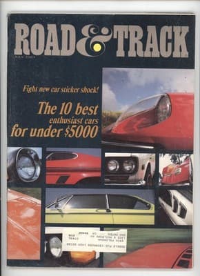 Road & Track July 1983 Best Enthusiast Cars Under $5000 Magazine