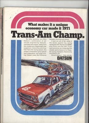 Road & Track 1972 Cars Tested Annual 40 Complete Road Tests Magazine - Thumbnail 2