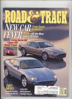Road & Track New Car Fever Exotic to Electric Magazine