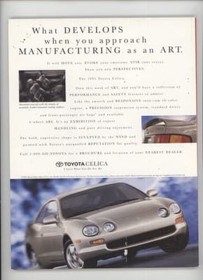Road & Track August 1995 Mitsubishi 3000GT VR-4 Spyder Magazine - Thumbnail 2