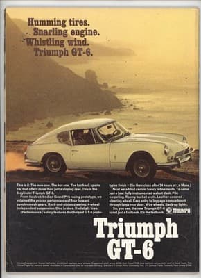 Road & Track March 1967 Barracuda Camaro Mustang Magazine - Thumbnail 2