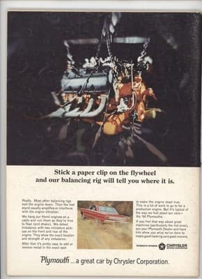 Road & Track June 1966 Indianapolis Eagle T2G Magazine - Thumbnail 2