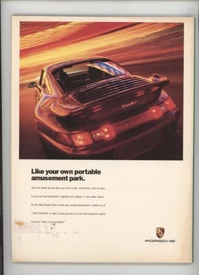 Road & Track October 1996 Porsche Boxster New Cars Magazine - Thumbnail 2