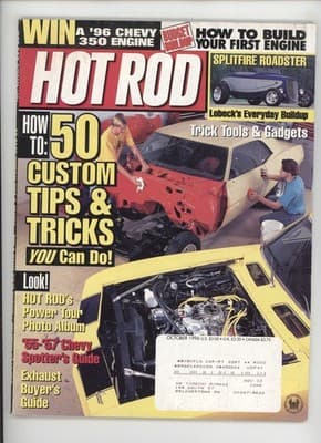 Hot Rod October 1996 Build Engine How To Tips Magazine