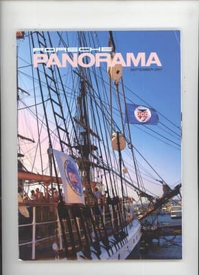 Porsche Panorama September 2007 Tall Ship Porsche Club Magazine