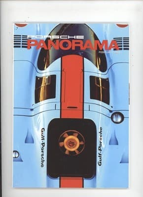Porsche Panorama February 2007 Gulf-Porsche Race Car Magazine