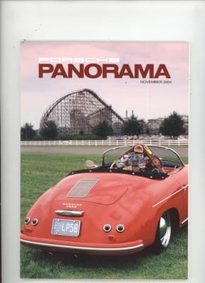 Porsche Panorama November 2004 1600 Antique Historic Car Magazine