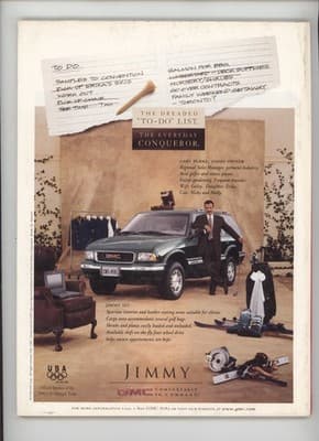 Road & Track September 1996 Lamborghini V12 Vector M12 Magazine - Thumbnail 2