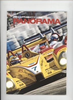 Porsche Panorama May 2008 RS Spyder Racing Magazine