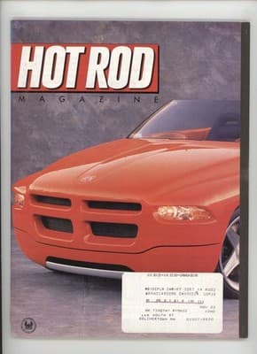 Hot Rod Magazine November 2003 Orange Sports Car Magazine