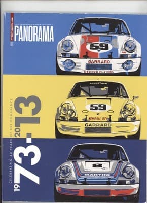 Panorama Magazine 2013 Porsche 911 RSR 40 Years Dominance