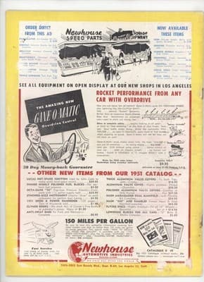 Road & Track March 1951 Pinin Farina Alfa Romeo Car Magazine - Thumbnail 2