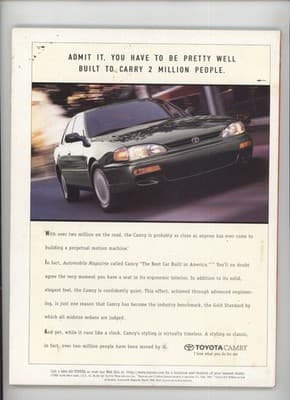 Road & Track December 1995 Callaway Corvette Mercedes E Class Magazine - Thumbnail 2