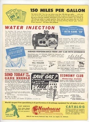 Road and Track April 1951 MG TD Road Test Vintage Car Magazine - Thumbnail 2