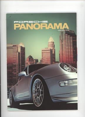 Porsche Panorama January 2008 Porsche Magazine