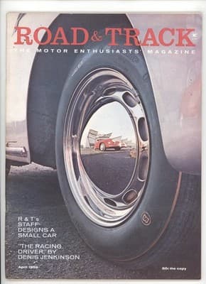Road & Track April 1959 The Racing Driver Magazine