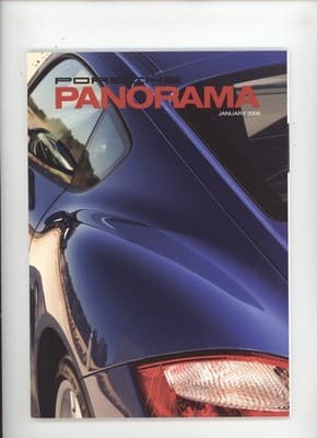 Panorama January 2006 Porsche Car Magazine