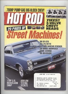 Hot Rod June 1999 700HP Big-Block Chevy GTO Magazine