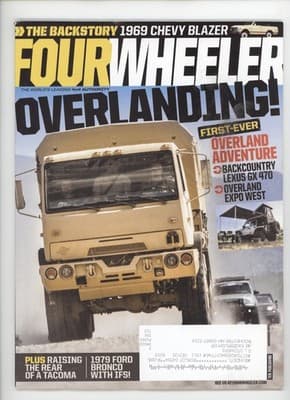 Four Wheeler November 2019 Overlanding 4X4 Magazine