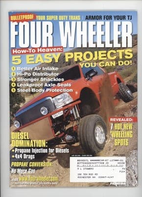 Four Wheeler June 2004 Diesel Propane Off-Road Magazine