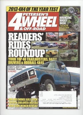 Petersen's 4-Wheel & Off-Road February 2013 Readers' Rides 4x4 Magazine