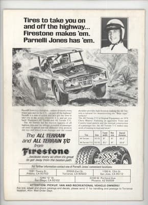 Four Wheeler June 1974 Bronco 4WD Armored Car Parker 400 Magazine - Thumbnail 2