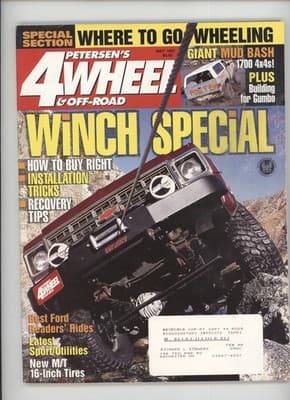 Petersen's 4-Wheel May 1997 Winch Special Off-Road Magazine