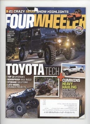 Four Wheeler March 2015 SEMA Show Toyota 4x4 Adventure Magazine