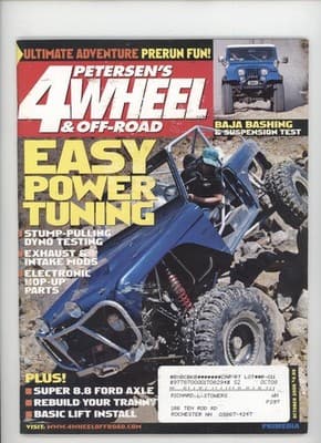 Petersen's 4Wheel & Off-Road October 2006 Easy Power Tuning Magazine