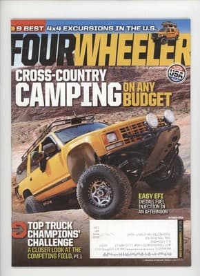 Four Wheeler October 2012 Best 4x4 Excursions Cross-Country Camping Magazine