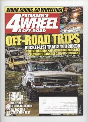 Petersen's 4-Wheel & Off-Road December 2016 Off-Road Trips Magazine