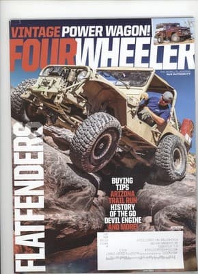 Four Wheeler June 2022 Vintage Power Wagon Flatfenders Magazine