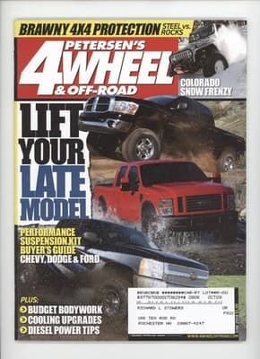 Petersen's 4-Wheel & Off-Road June 2008 Diesel Power Tips Magazine