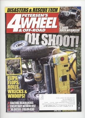 Petersen's 4-Wheel & Off-Road April 2016 Disasters & Rescue Tech Magazine