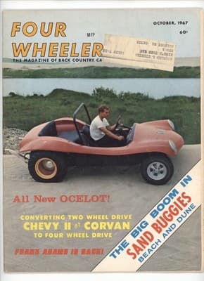 Four Wheeler October 1967 Ocelot Sand Buggy 4x4 Conversion Magazine