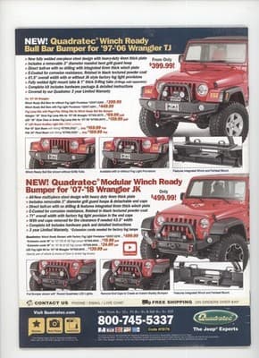Jp Magazine April 2018 All-New Wrangler JL Rubicon Jeep Magazine - Thumbnail 2